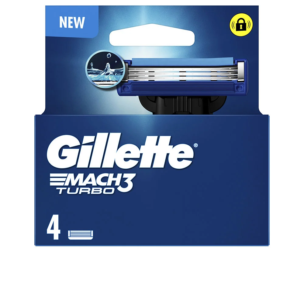 GILLETTE MACH 3 TURBO 4 recambios