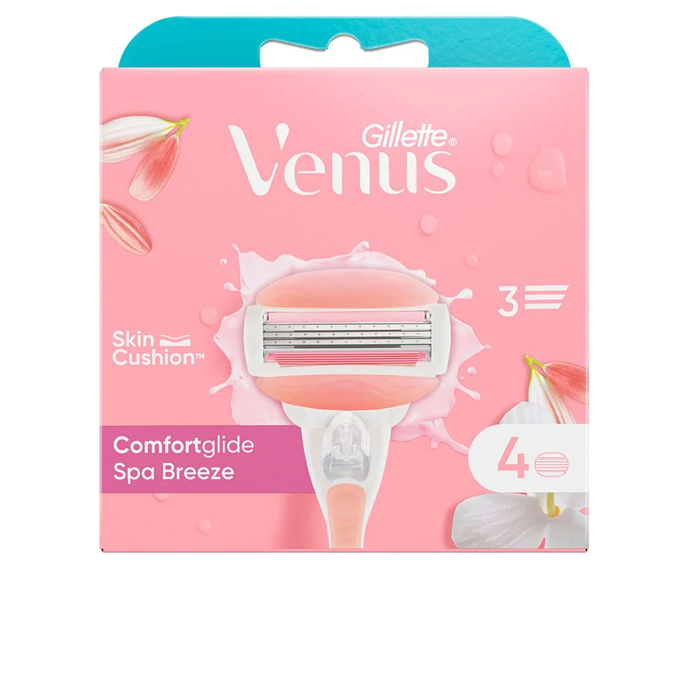 GILLETTE VENUS SPA BREEZE caricabatterie 4 ricariche