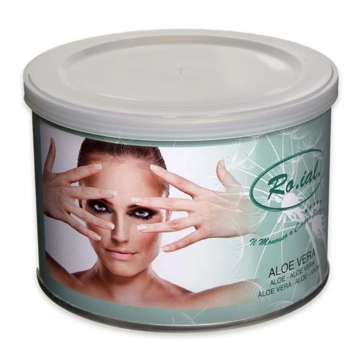 Roial cera barattolo 400 ml aloe vera pelli delicate
