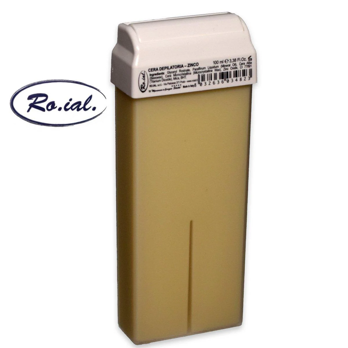 Roial cera in cartuccia 100 ml zinco pelli delicato