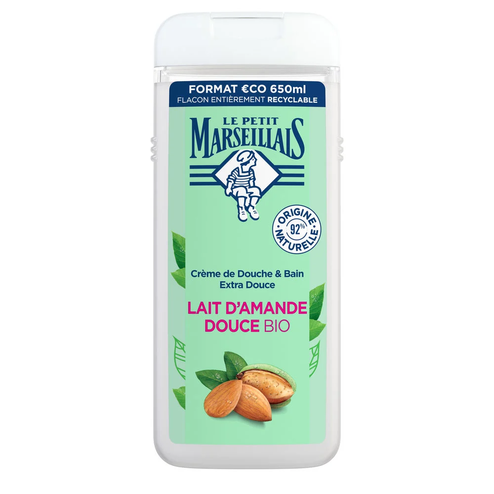 LE PETIT MARSEILLAIS Gel da bagno alle mandorle dolci