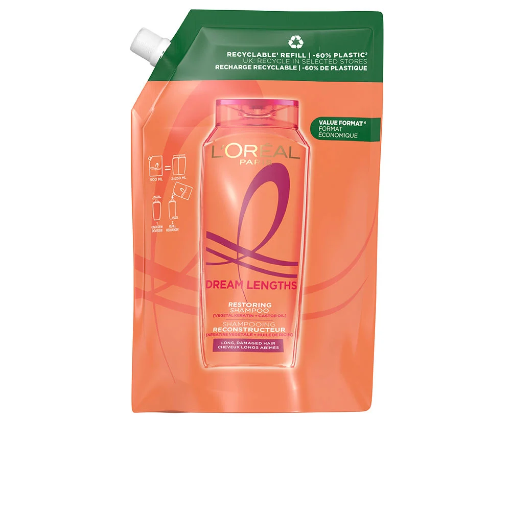 ELVIVE DREAM LONG shampoo ricostruttivo ricarica eco pack