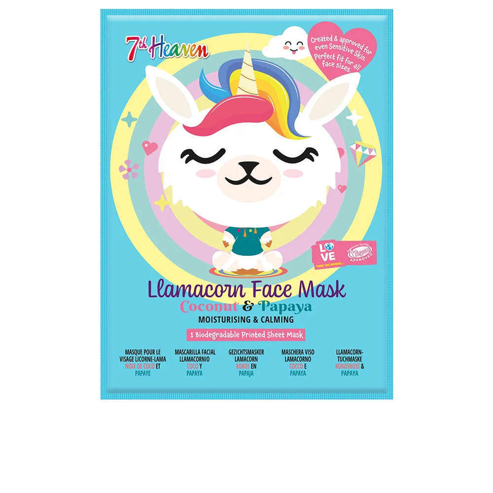 Maschera viso LLAMACORN