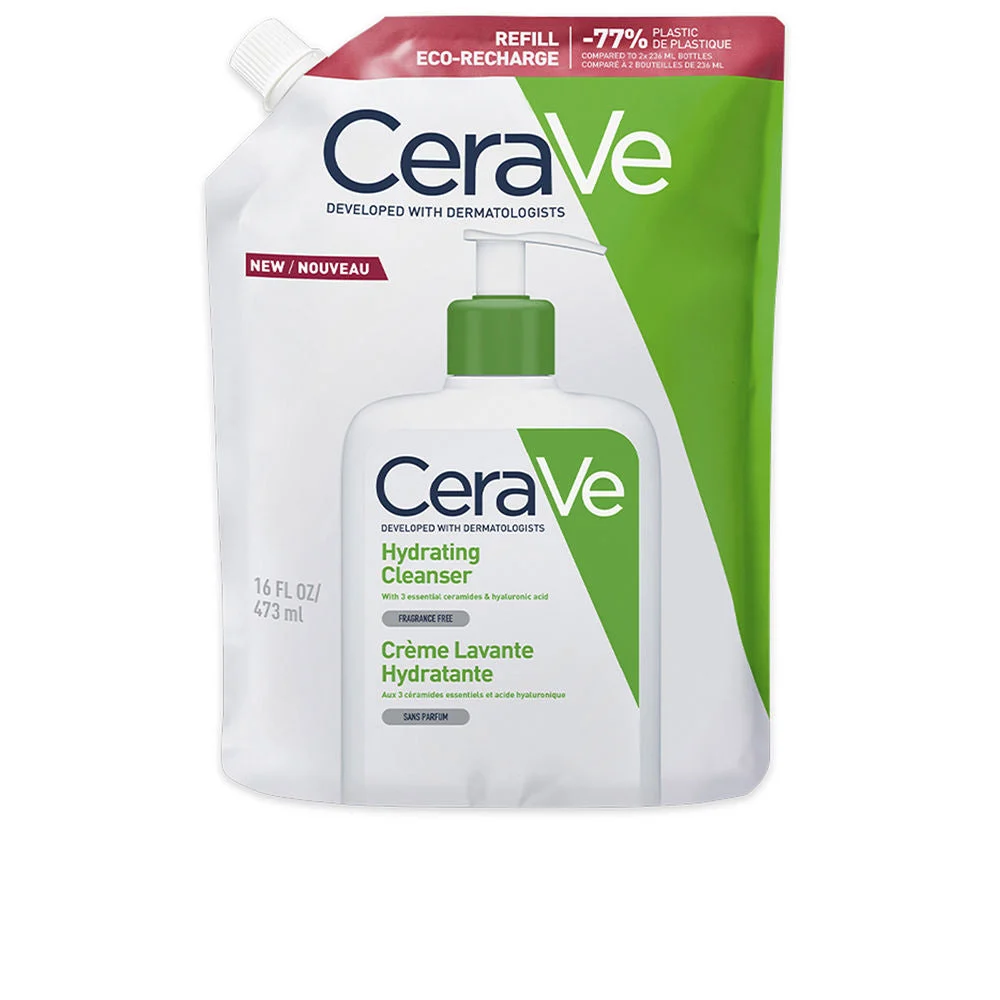 Cerave Cleanse Corpo Eco Ricarica Crema Lavante Idratante Viso E Corpo Pelle Normale A Secchezza 473ml