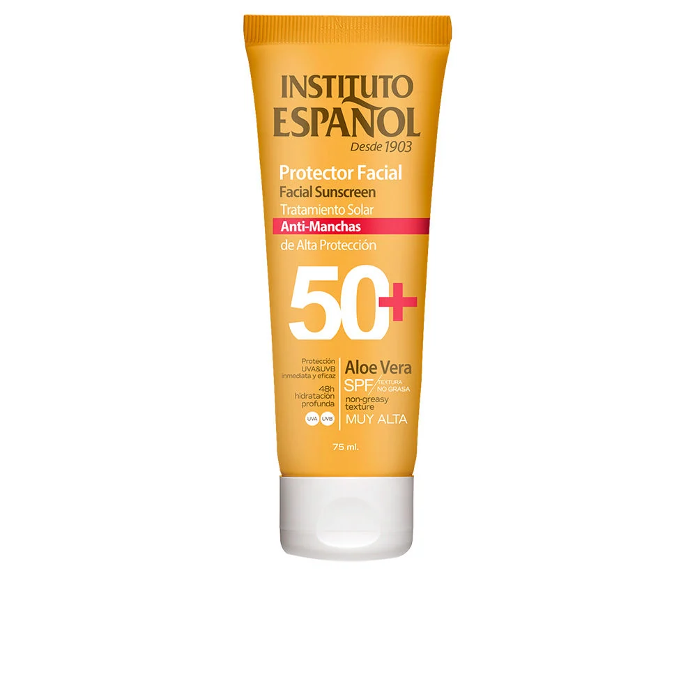 Trattamento solare viso antimacchia SPF 50+