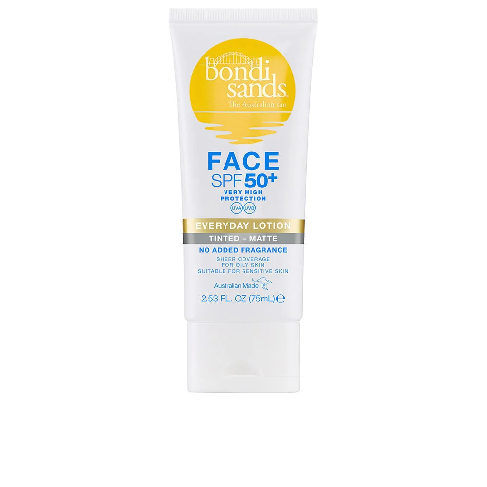 Lozione viso colorata EVERYDAY senza profumo SPF 50+