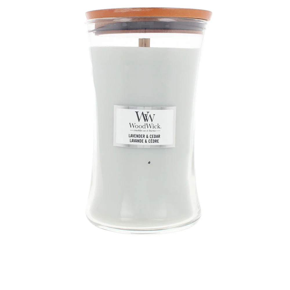 Candela WOODWICK #Lavanda e Cedro