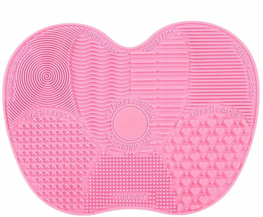 Tappetino in silicone per lavaggio e pulizia dei pennelli, rosa, taglia XL