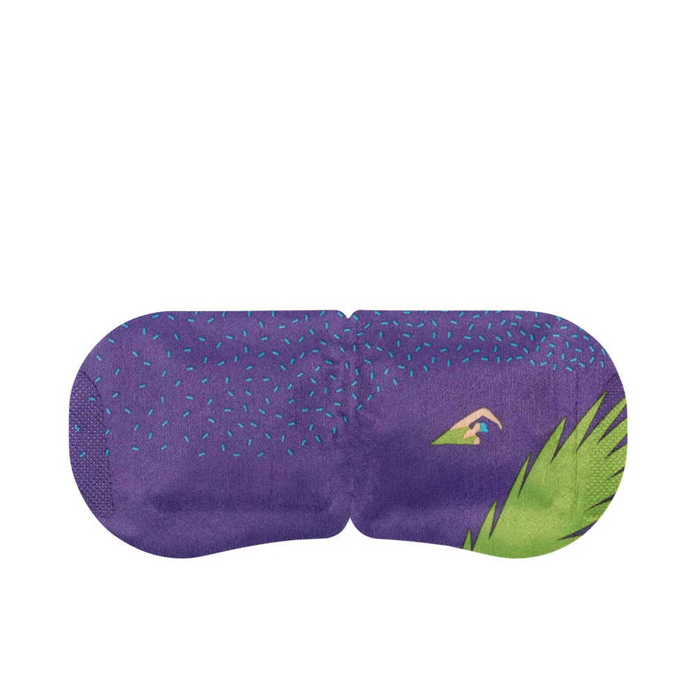 MASCHERA OCCHI QUOTIDIANA all’acqua blu lavanda