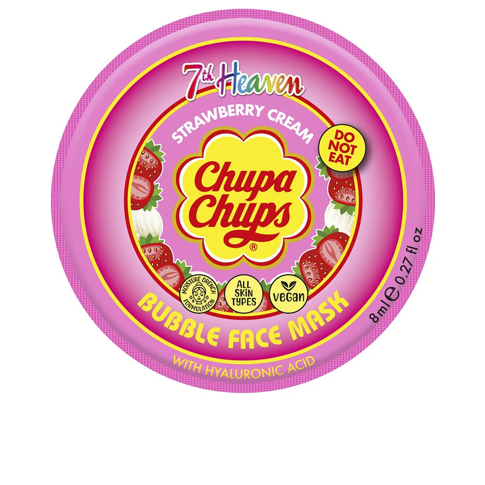 Maschera a bolle CHUPA CHUPS alla fragola e panna