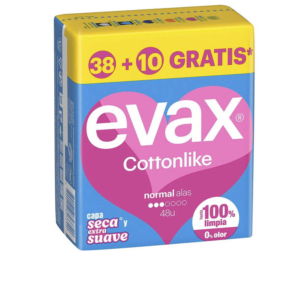 COTTONLIKE compresas normal alas
