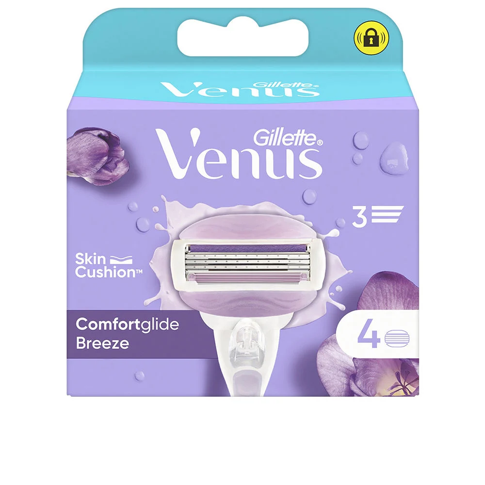 GILLETTE VENUS BREEZE caricabatterie 4 ricariche