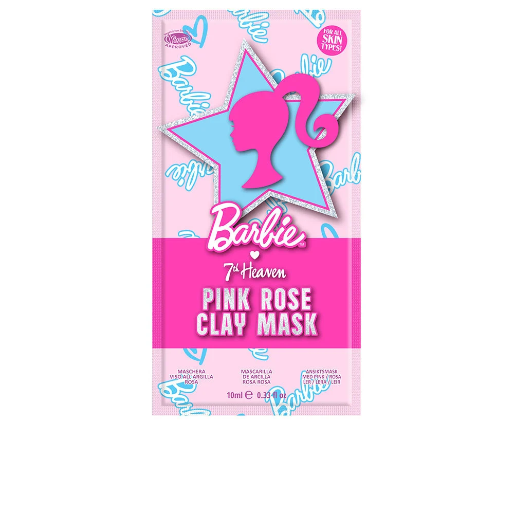 Maschera viso all’argilla rosa BARBIE