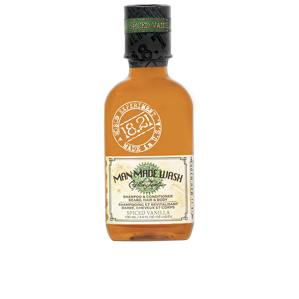 Shampoo gel alla vaniglia speziata 3 in 1 MAN MADE WASH