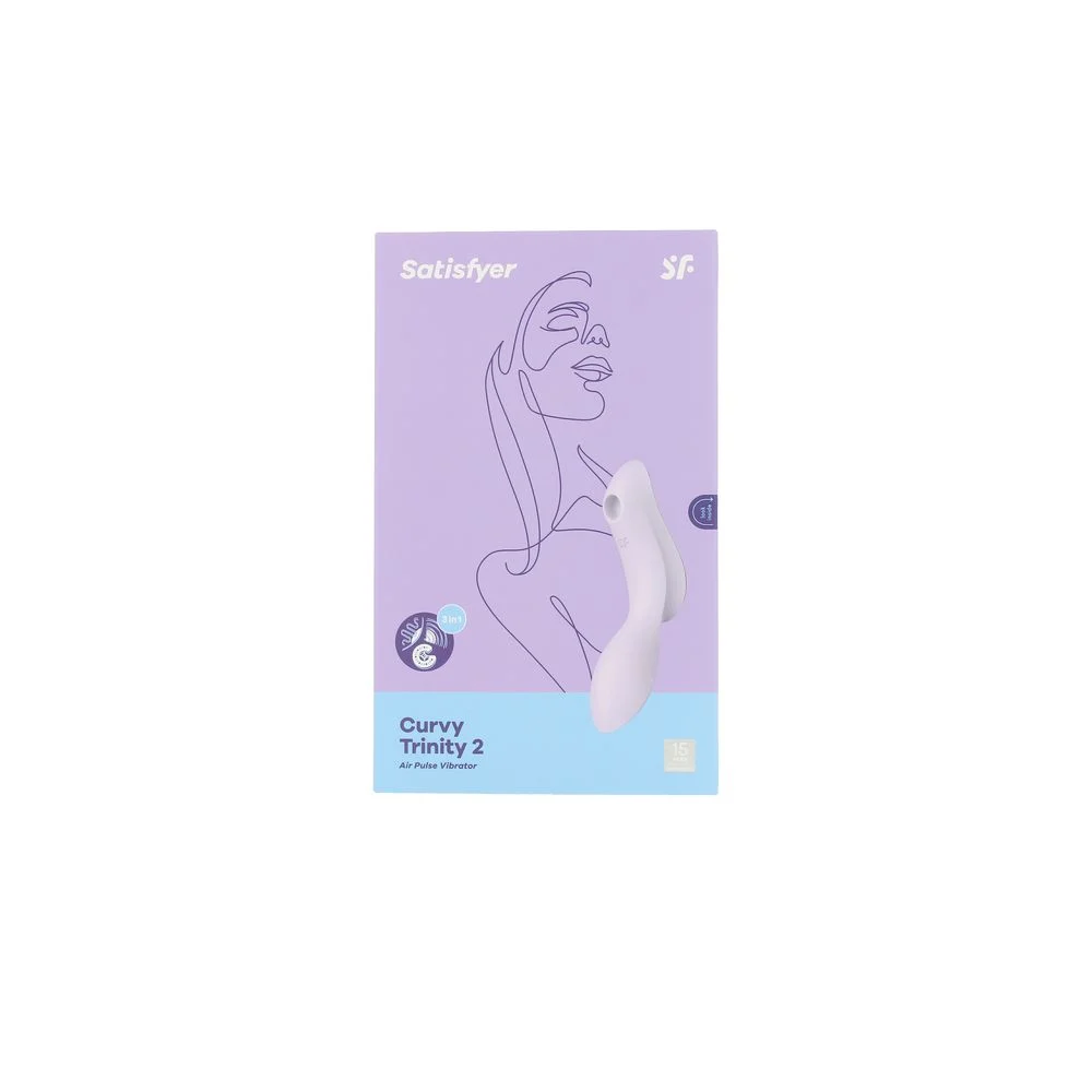 SATISFYER CURVY TRINITY 2 Violet Air