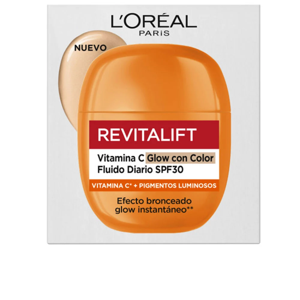 REVITALIFT VITAMIN C, fluido colorato illuminante per uso quotidiano, SPF30