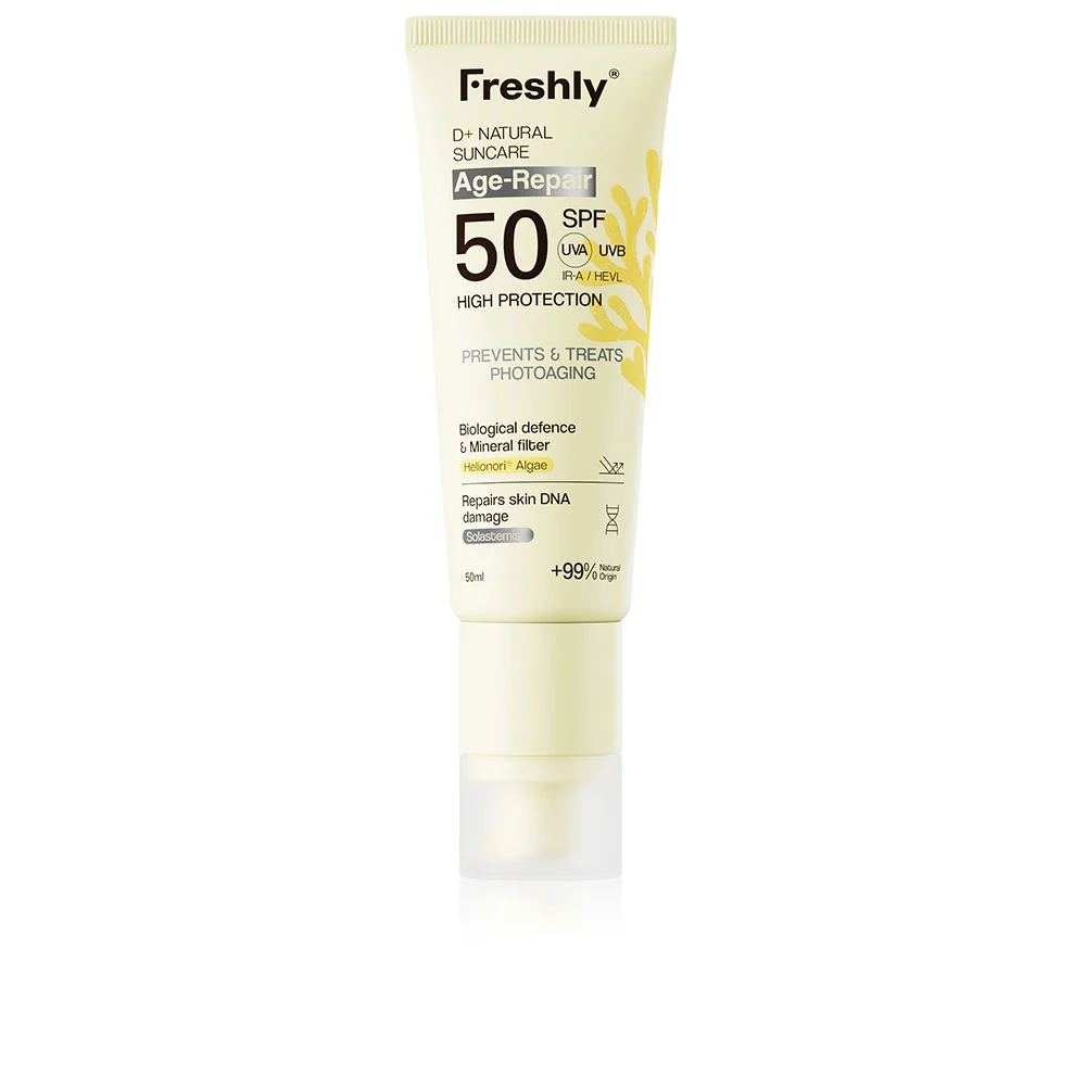 D+ NATURAL SUNCARE anti-età SPF50