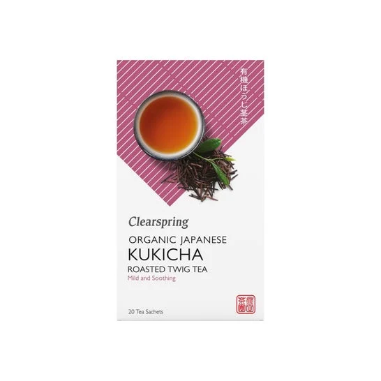Infuso di tè Clearspring Kukicha 20 bustine