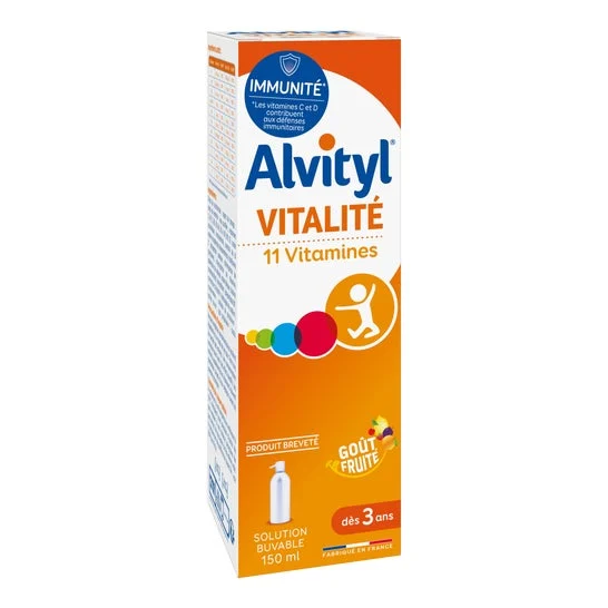 Alvityl Vitalit Multivitaminico ottenuto frutta potabile soluzione bevibile 150 ml bottiglia