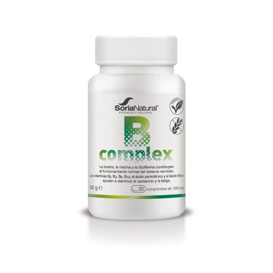 Soria Natural B Complex 100mg 30comp