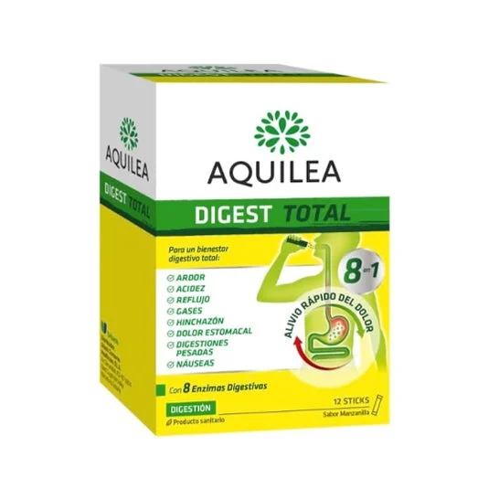 Aquilea Digest Total Sabor Manzanilla 12 Sticks