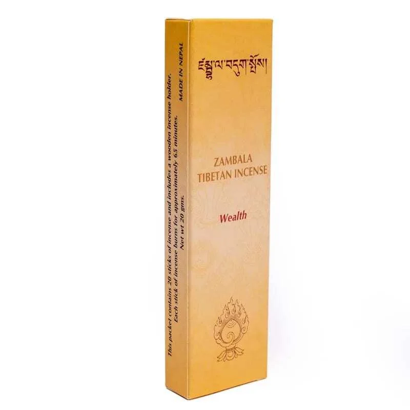 Prosperità - 20 Bastoncini di incenso Tibetano - 20g