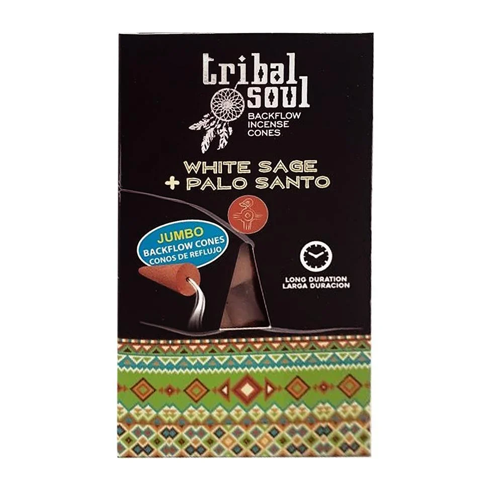 Salvia Bianca e Palo Santo - Coni Riflusso - Tribal Soul - 10pz