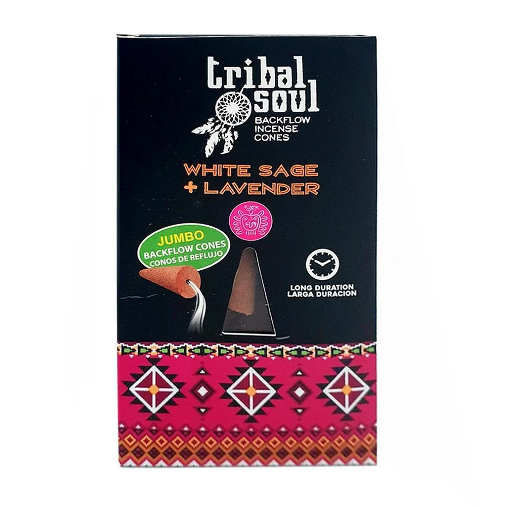 Salvia Bianca e Lavanda - Coni Riflusso - Tribal Soul - 10pz