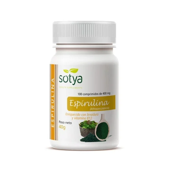 Sotya Espirulina 400mg 100comp