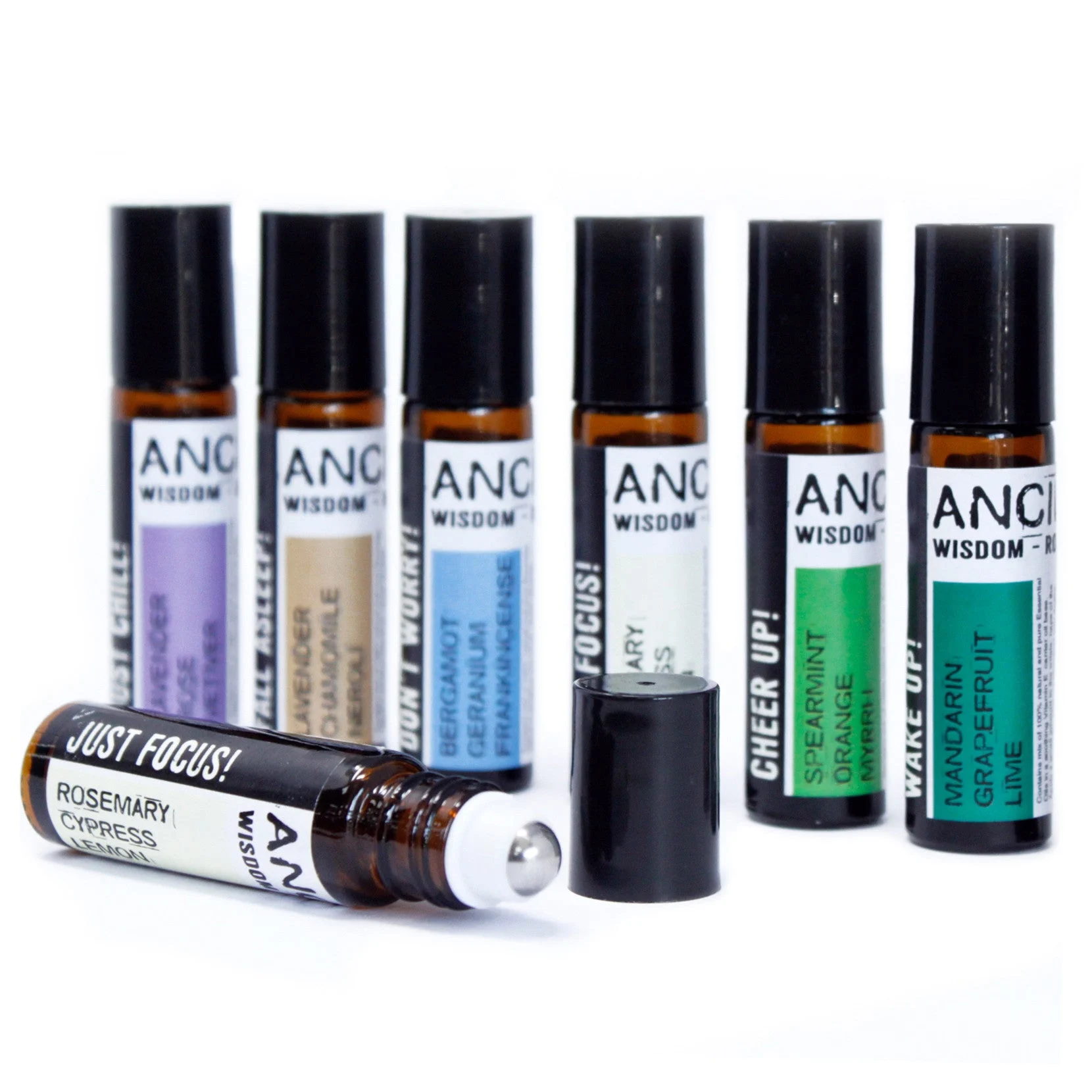 Bundle 7 Roll-On Oli Essenziali - Ancient Wisdom - 70ml