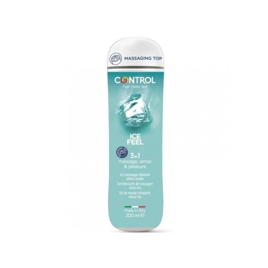 Control Ice Feel 3 in 1 Gel idratante per massaggi 200ml