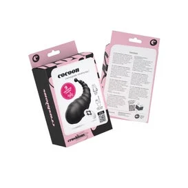 Crushious Cocoon Huevo Vibrador Recargable Negro 1ud
