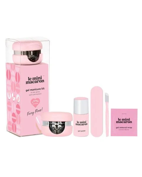 Le Mini Macaron Gel Manicure Kit Fairy Floss