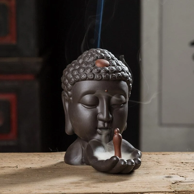 Fontana di incenso Mano di Buddha