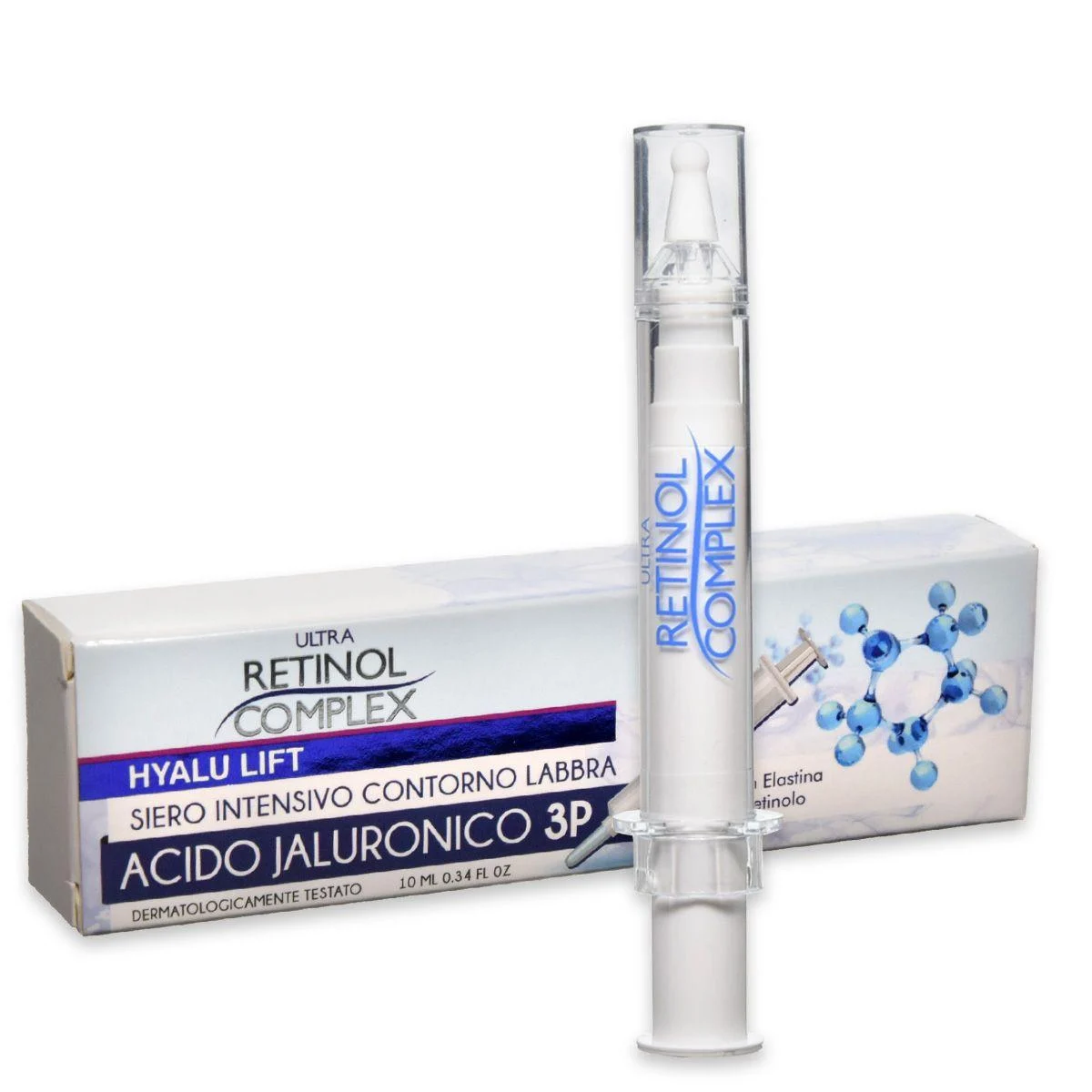 Retinol complex siero intensivo labbra acido jaluronico 10 ml