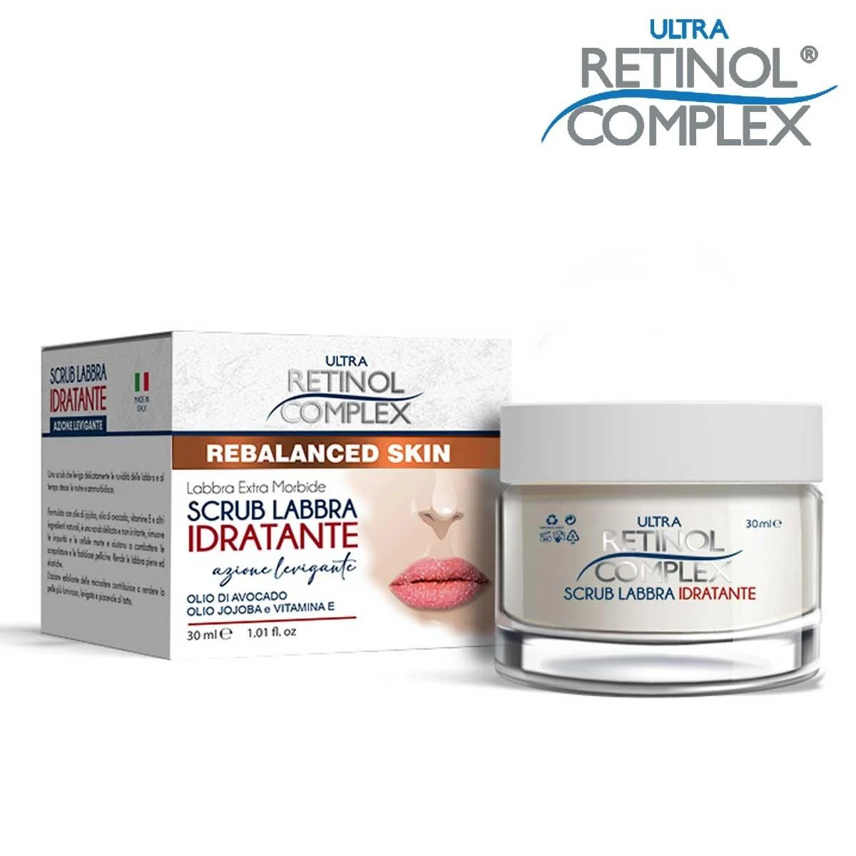 Retinol complex scrub labbra 30 ml