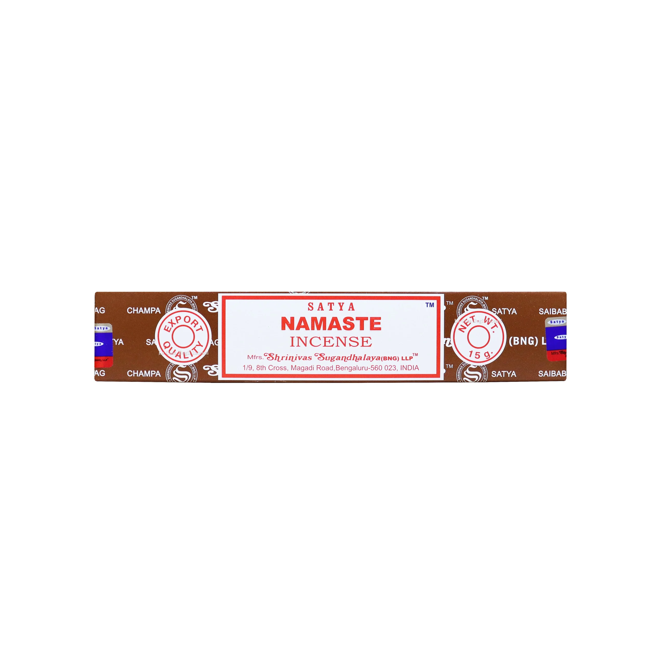 Namaste - Bastoncini d'incenso - Satya Sai Baba - 15g