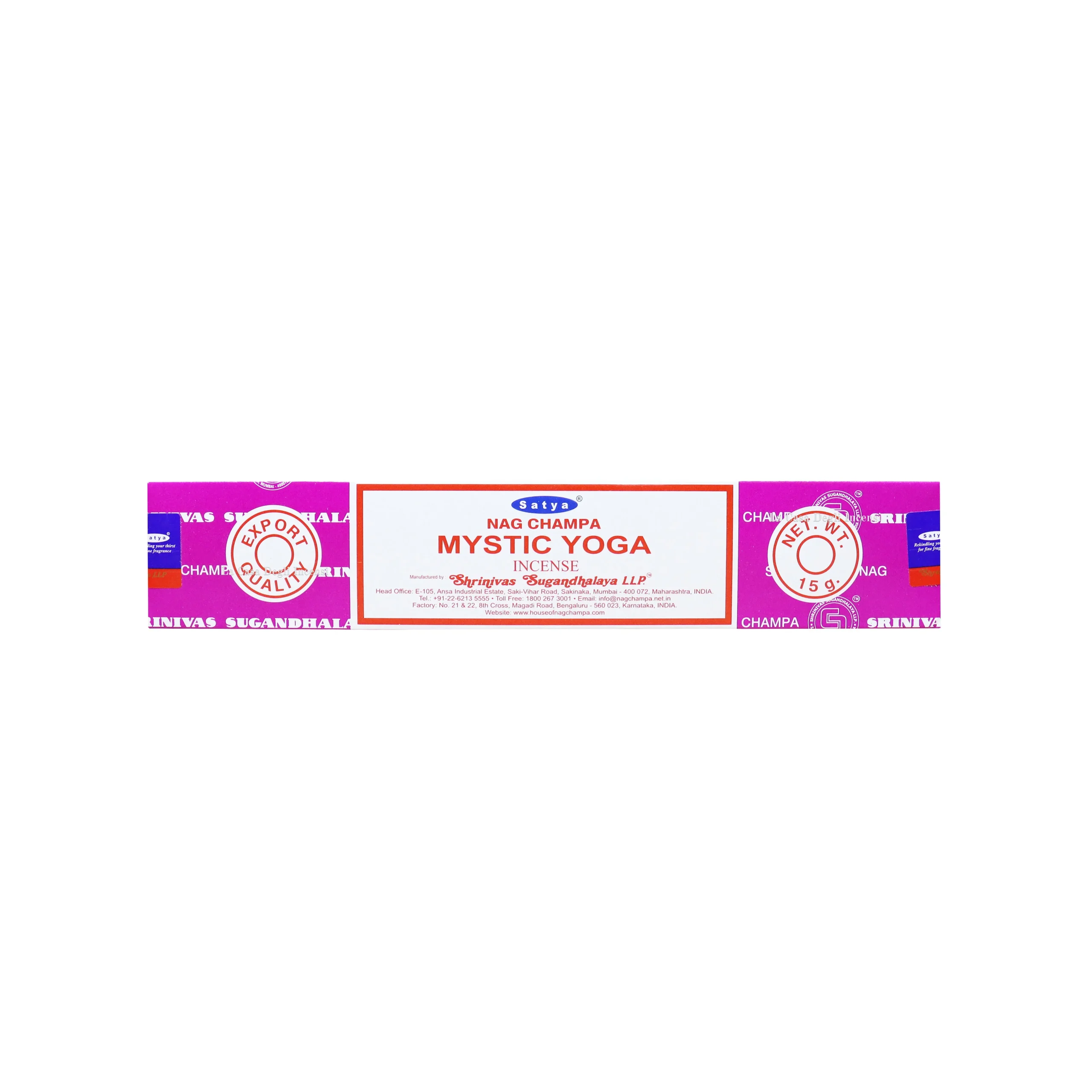 Yoga Mistica - Bastoncini d'incenso - Satya Sai Baba - 15g