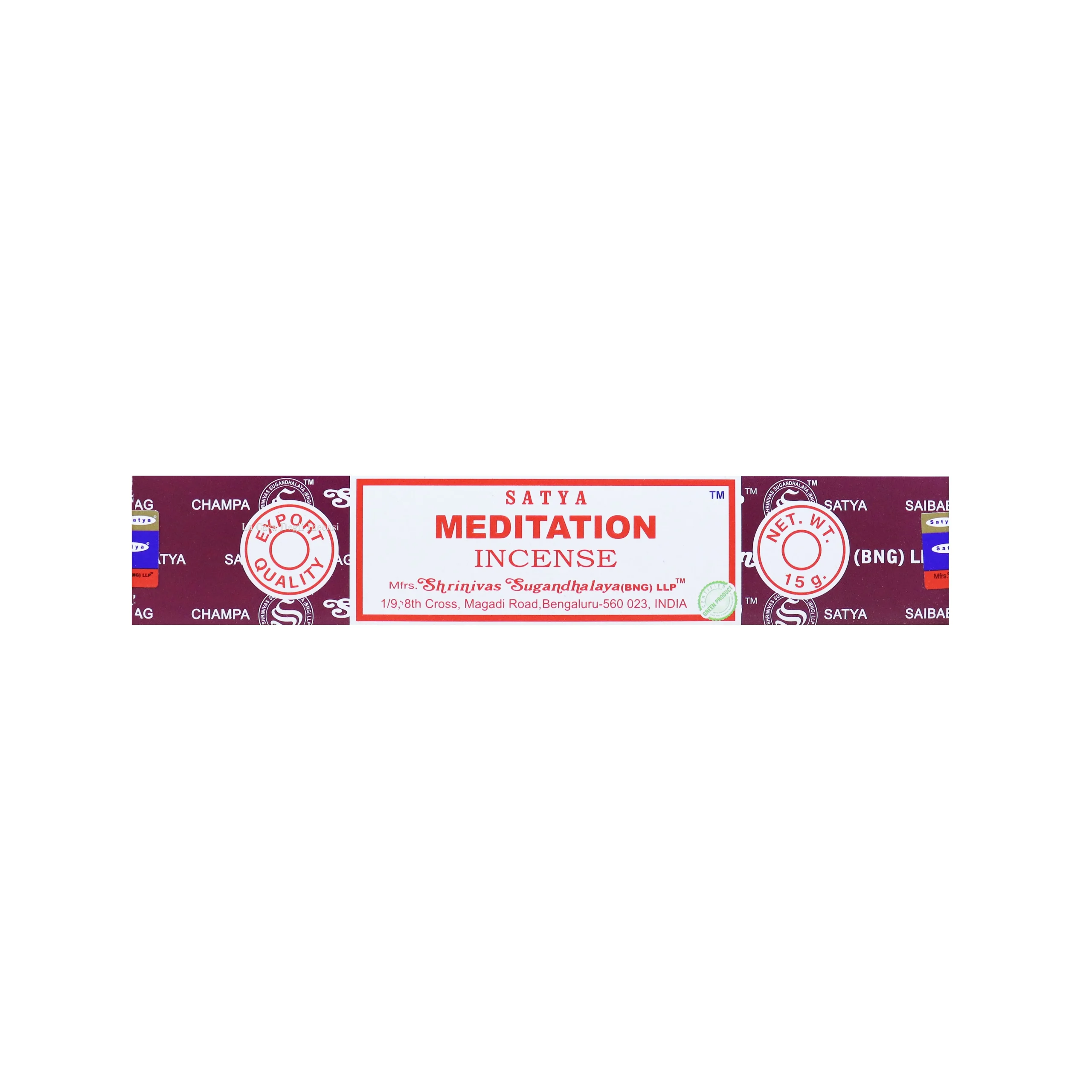 Meditazione - Bastoncini d'incenso - Satya Sai Baba - 15g