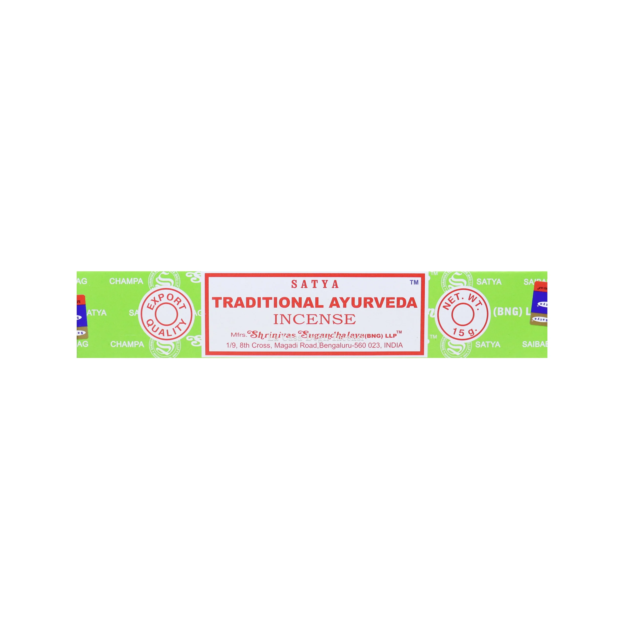 Traditional Ayurveda - Bastoncini d'incenso - Satya Sai Baba - 15g