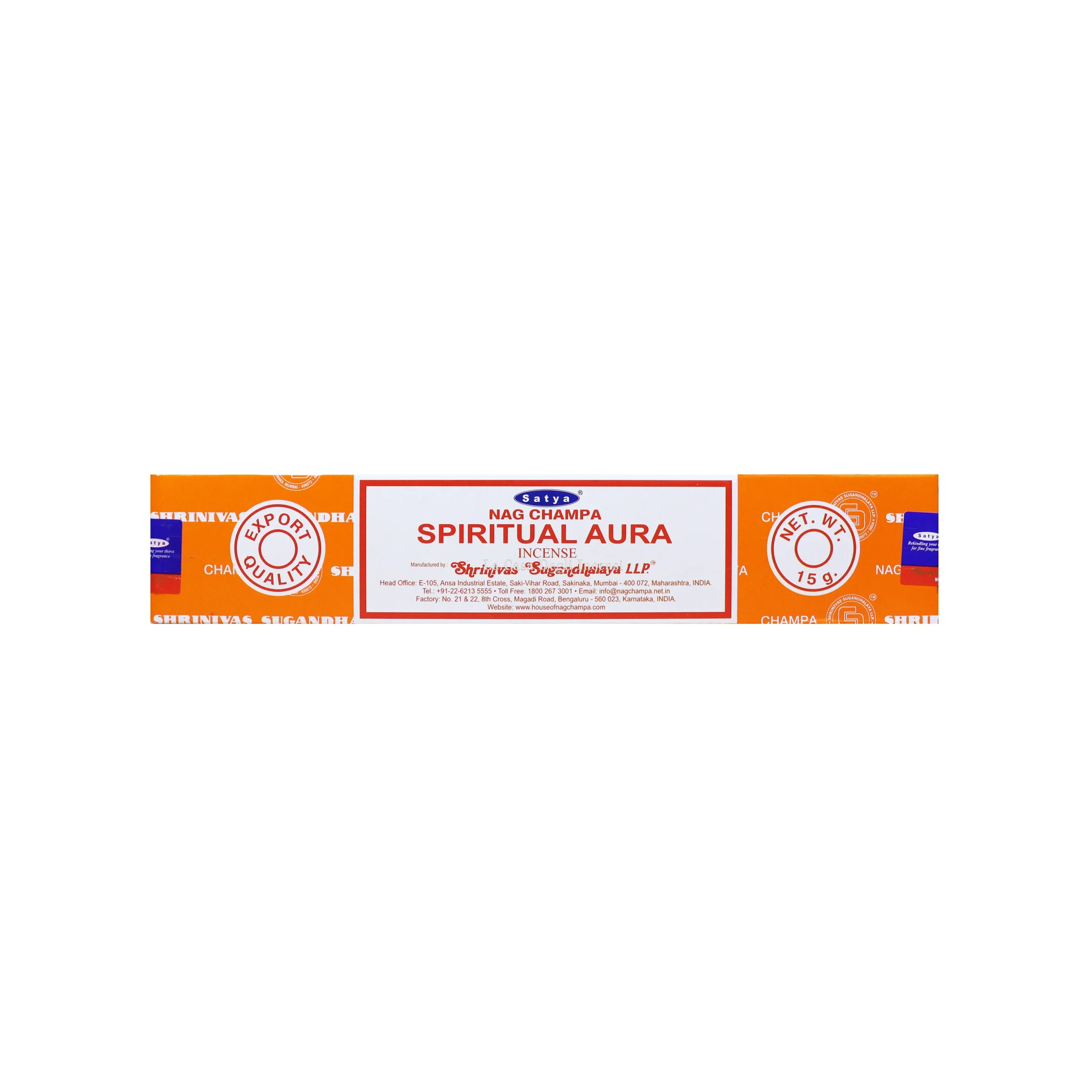 Aura Spirituale - Bastoncini d'incenso - Satya Sai Baba - 15g