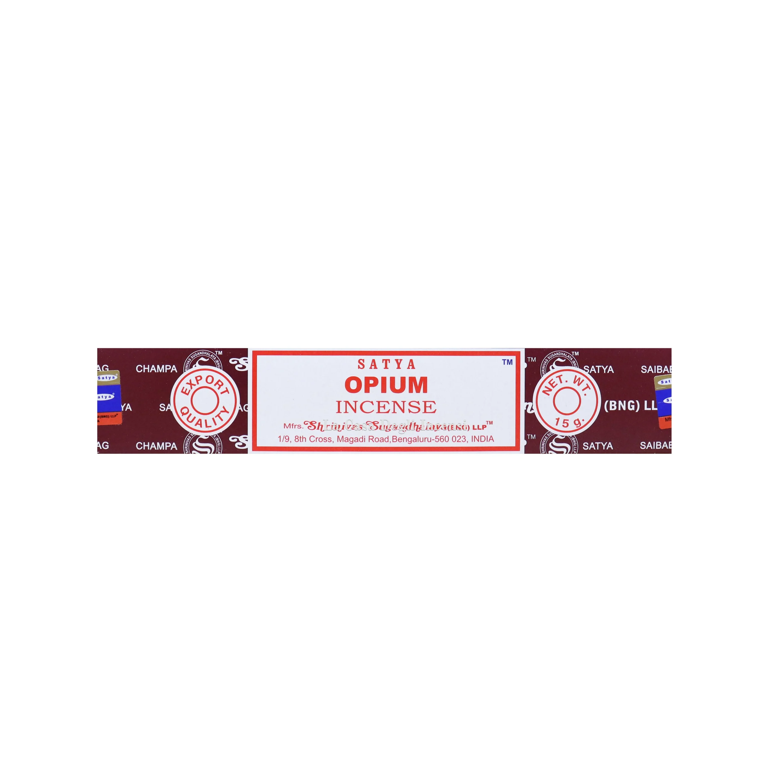 Oppio - Bastoncini d'incenso - Satya Sai Baba - 15g