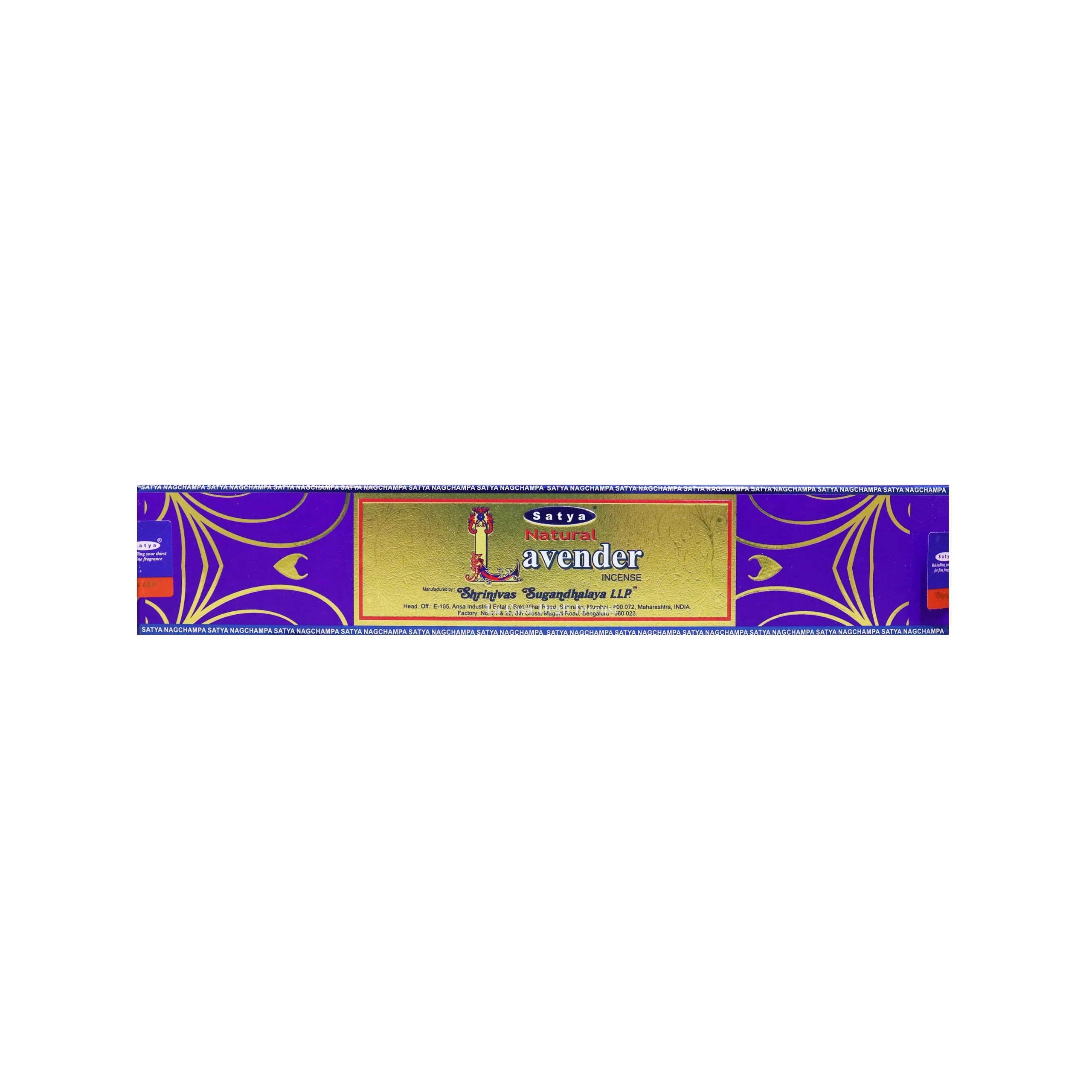 Lavanda Naturale - Bastoncini d'incenso - Satya Sai Baba - 15g