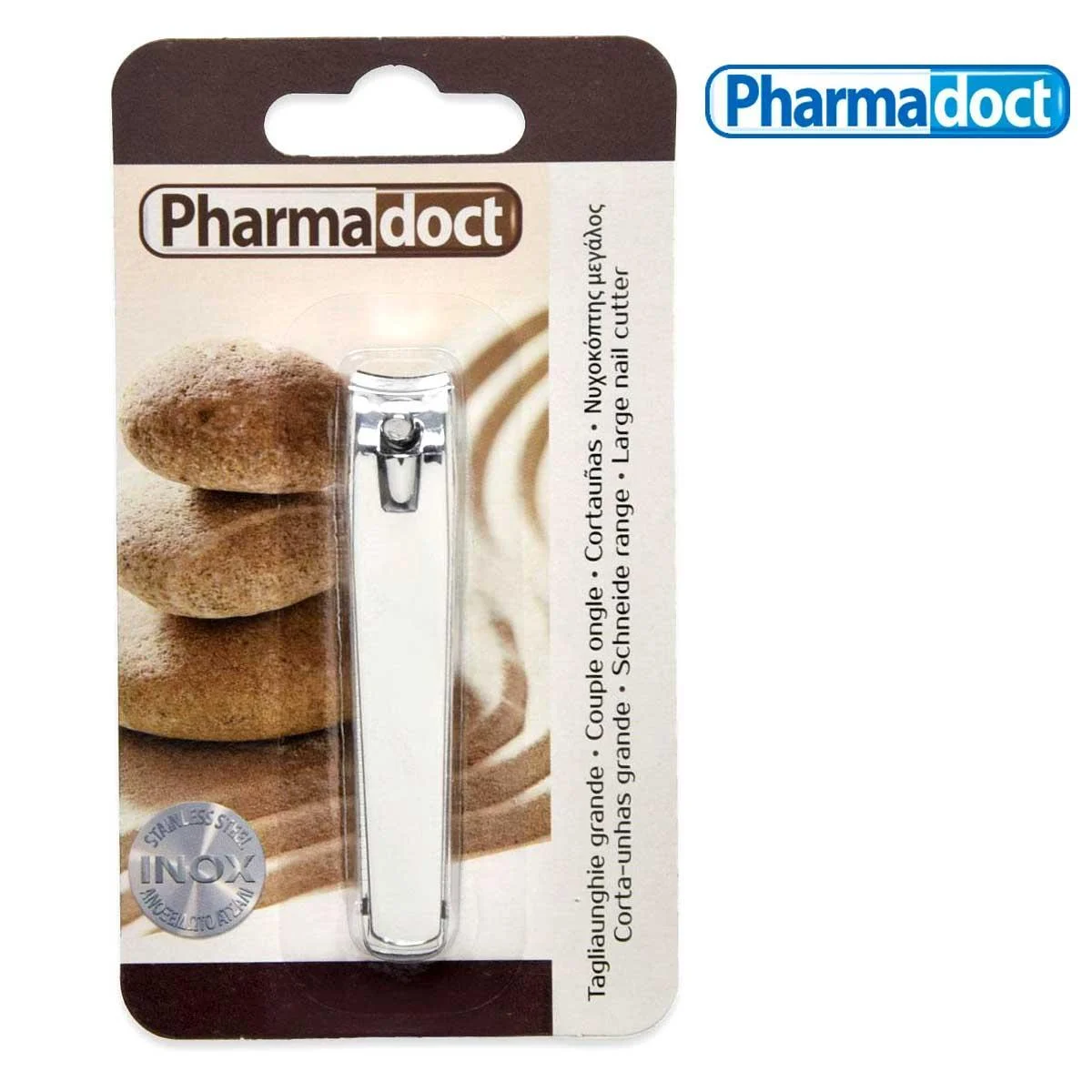 Pharmadoct tagliaunghie grande in blister