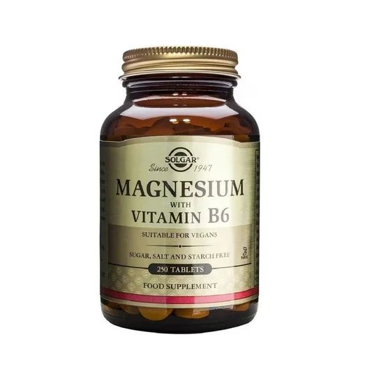 Solgar Magnesio + Vitamina B6 250 tavolette