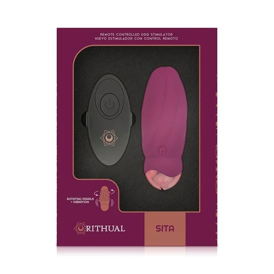 Rithual Sita Vibrating Egg Remote Control Perle rotanti 1 pz
