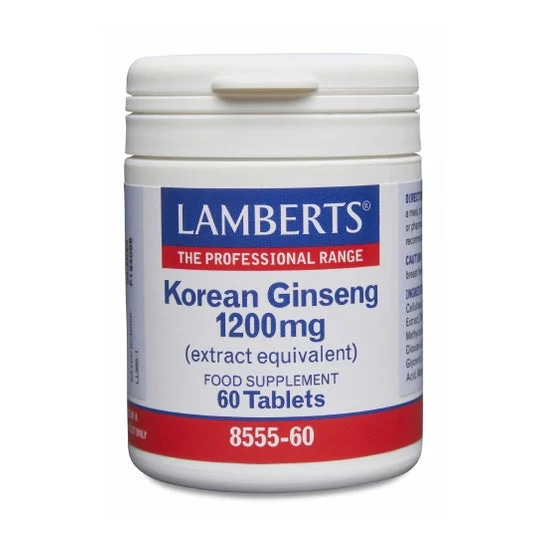 Lamberts Ginseng coreano 1200mg 60comp
