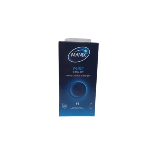 Manix Pure Easy Fit Preservativo Sensación Natural 6uds