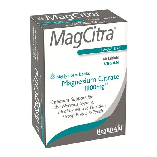 Aiuto alla salute Citrato di magnesio magcitra 1900mg 60 Comp.
