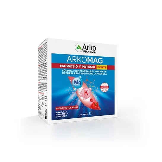 Arkopharma Arkomag Magnesio y Potasio 24 sobres